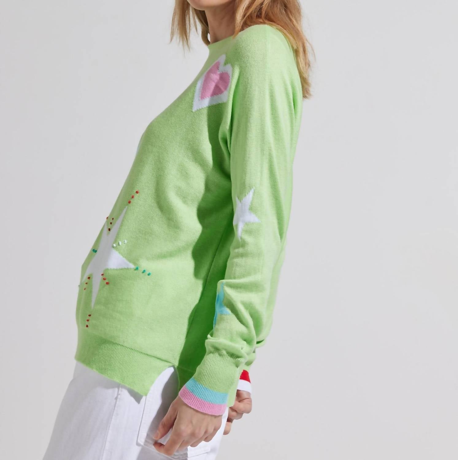 Zaket & Plover - Hearts and Stars Sweater