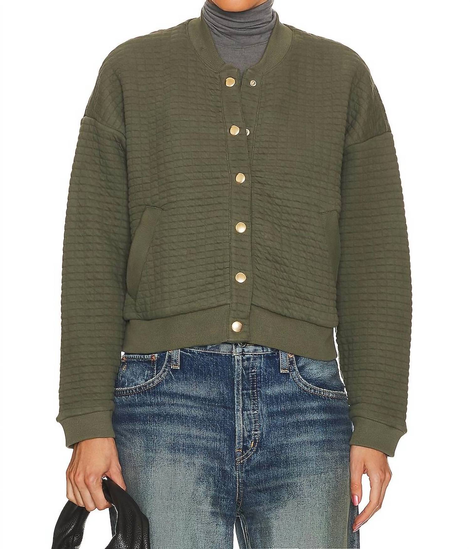 Nation Ltd - Logan Oversized Bomber Jacket