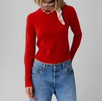 Guest In Residence - Shrunken Crew Neck Sweater