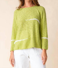 Habitat - Spring Speckle Boatneck Pullover Top