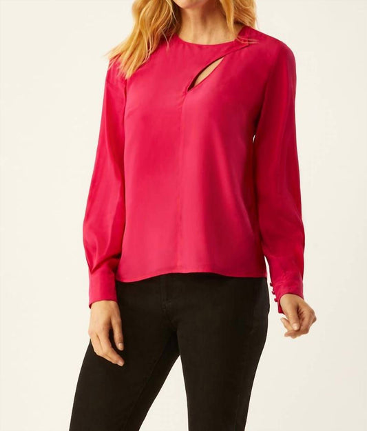 Swinton Slit Neck Blouse