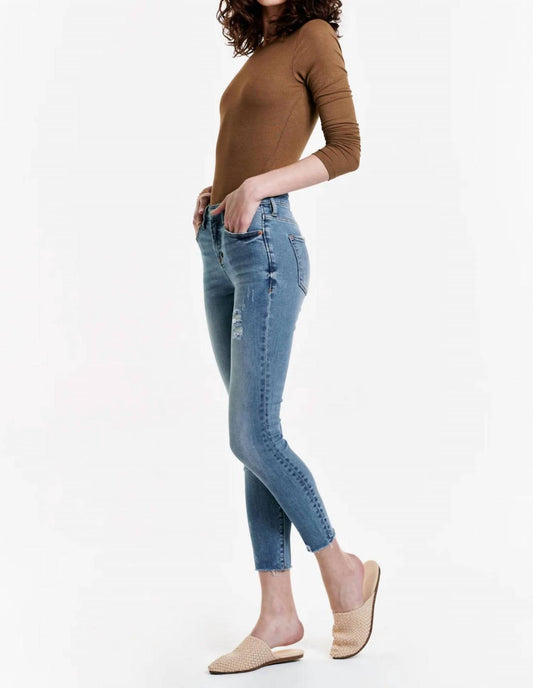 Gisele Tahiti Mid Rise Skinny Jean
