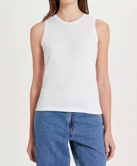 Goldie - Organic Sleeveless Crew Tank