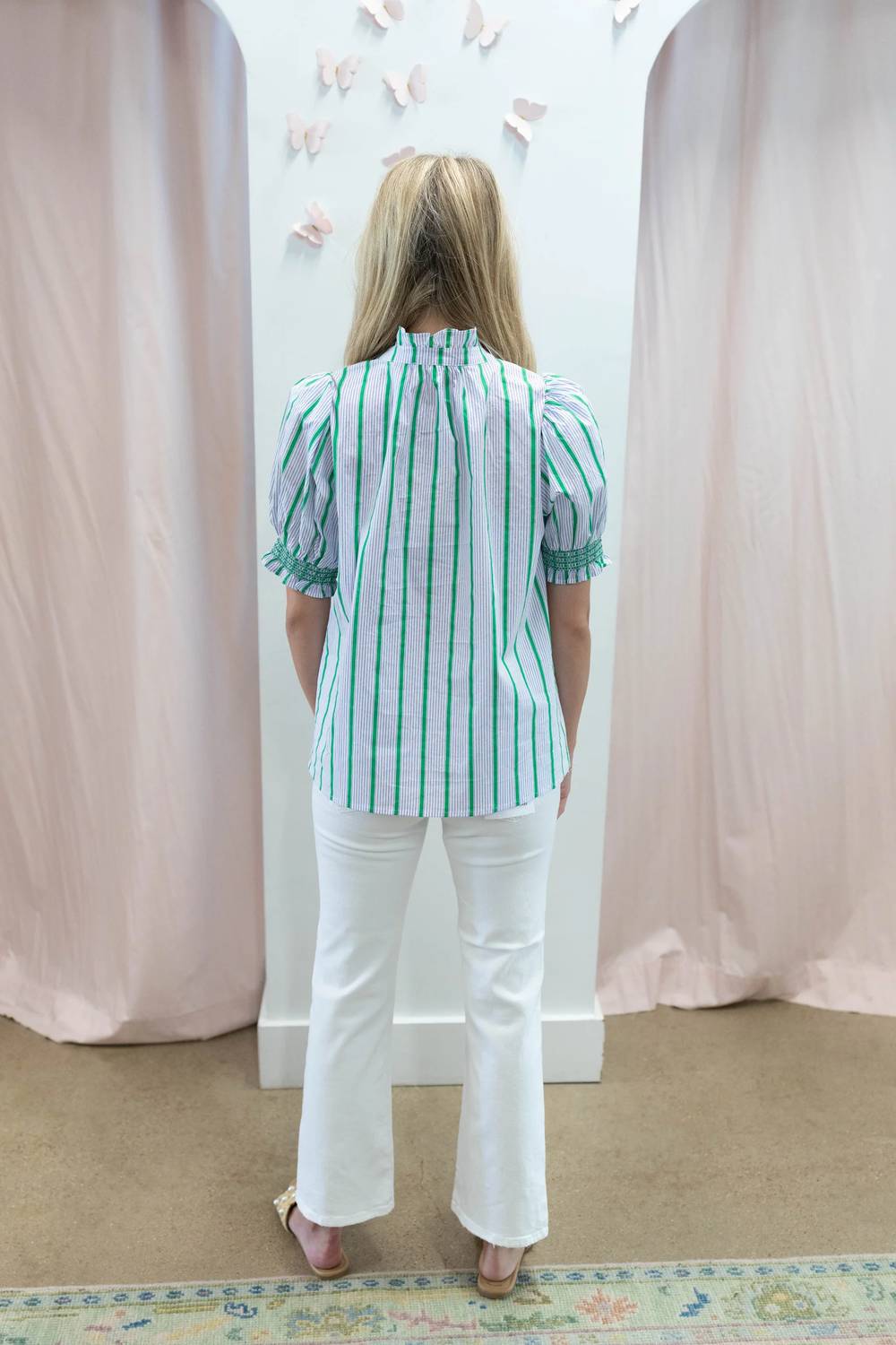 Entro - Greer Stripe Blouse