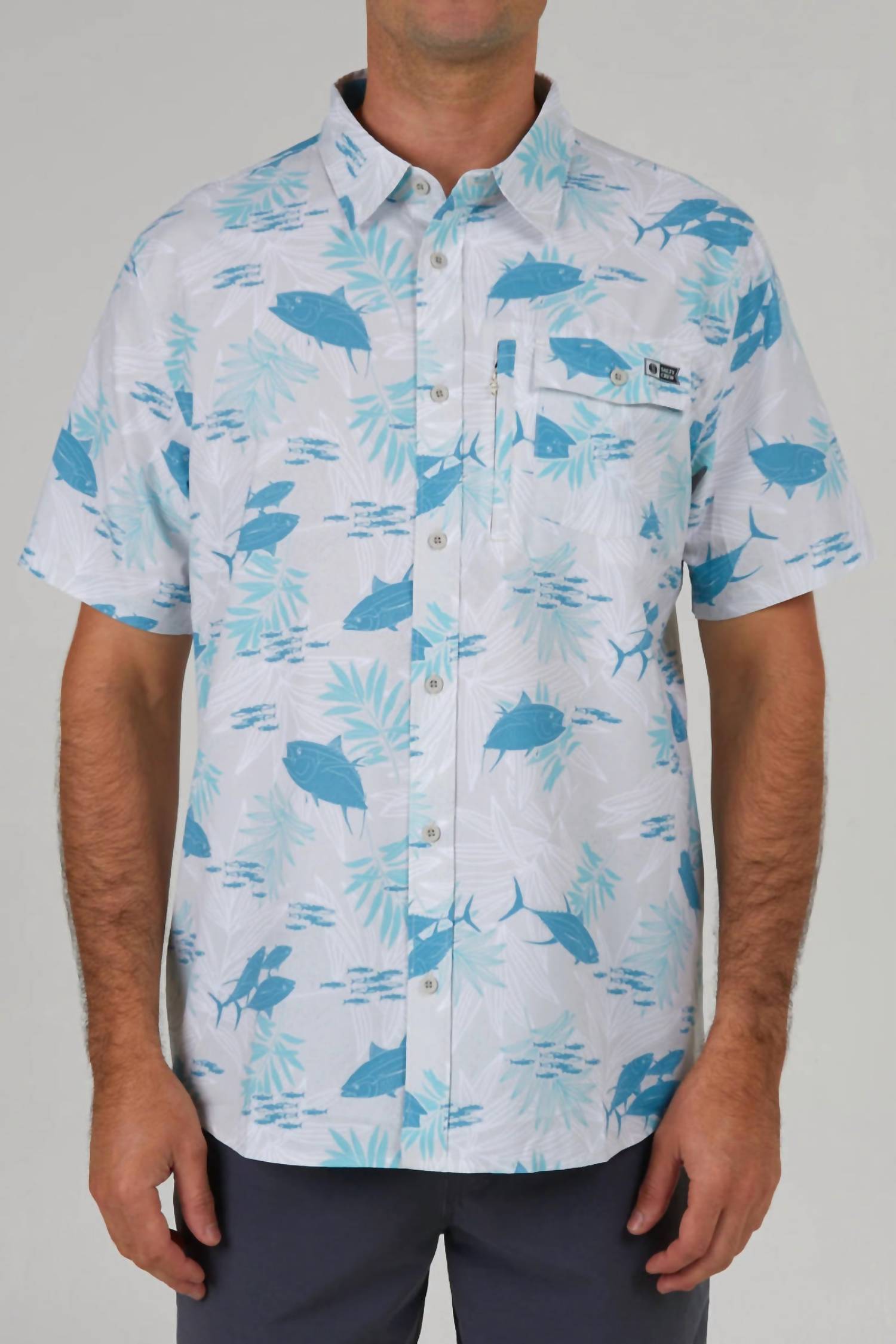 Salty Crew - Feeding Frenzy Uv Short Sleeve Shirt