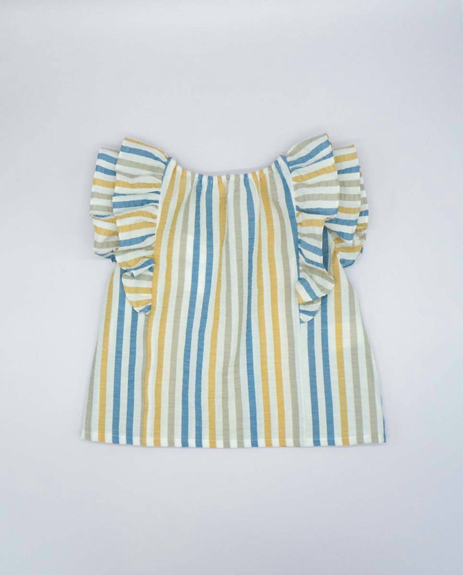 Fina Ejerique - Girl's Striped Shorts Set