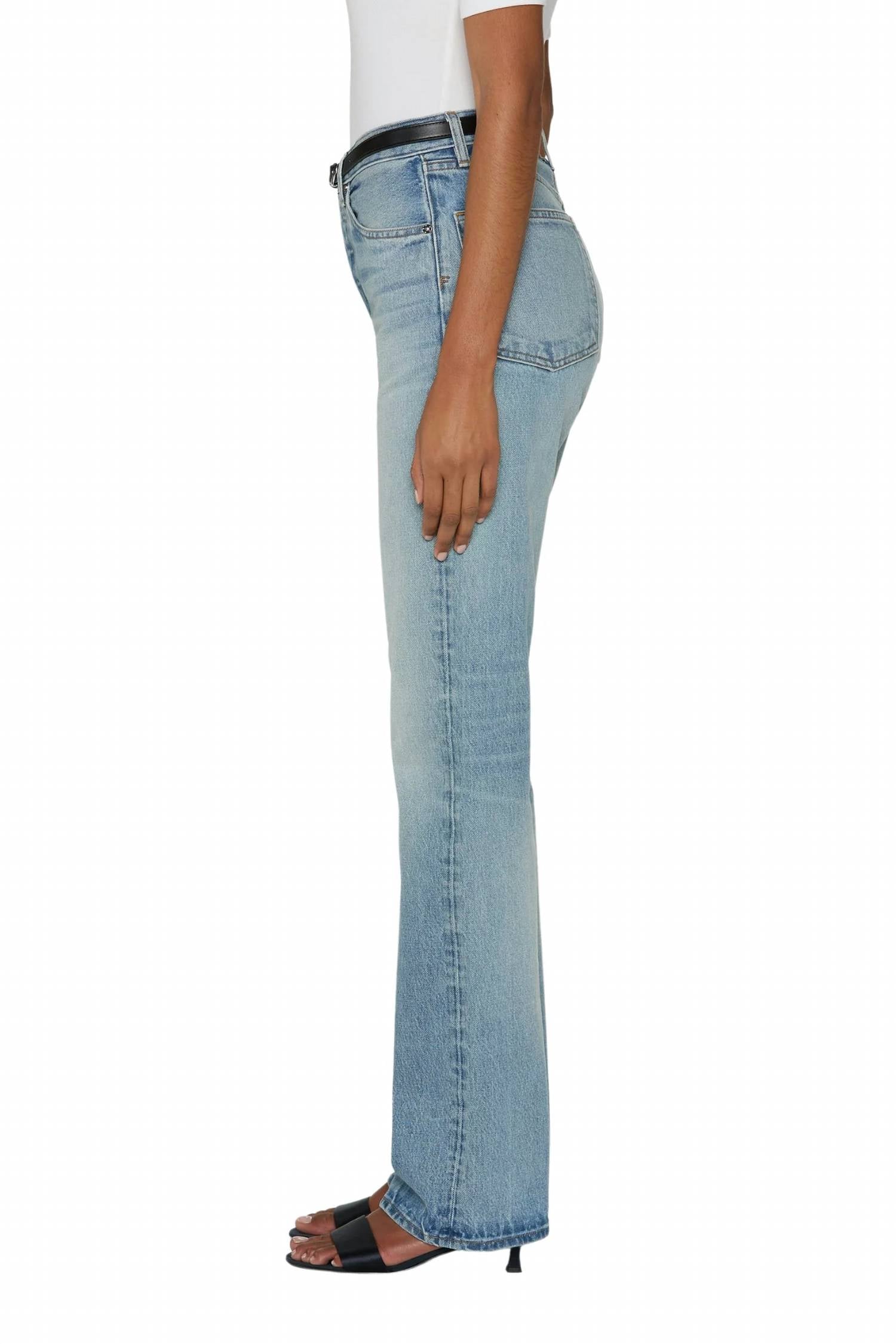 Frame - Vertical Straight Leg Jeans