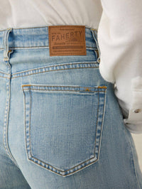 Faherty - Saturday Denim Wide Leg Jeans