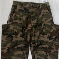 Abercrombie & Fitch - Annie High Rise Camo Straight Ankle Pants