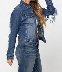 Judy Blue - Livin' On The Fringe Jacket