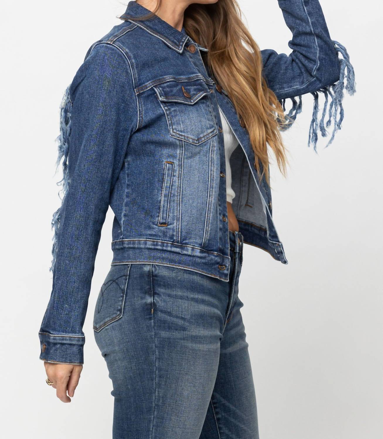 Judy Blue - Livin' On The Fringe Jacket