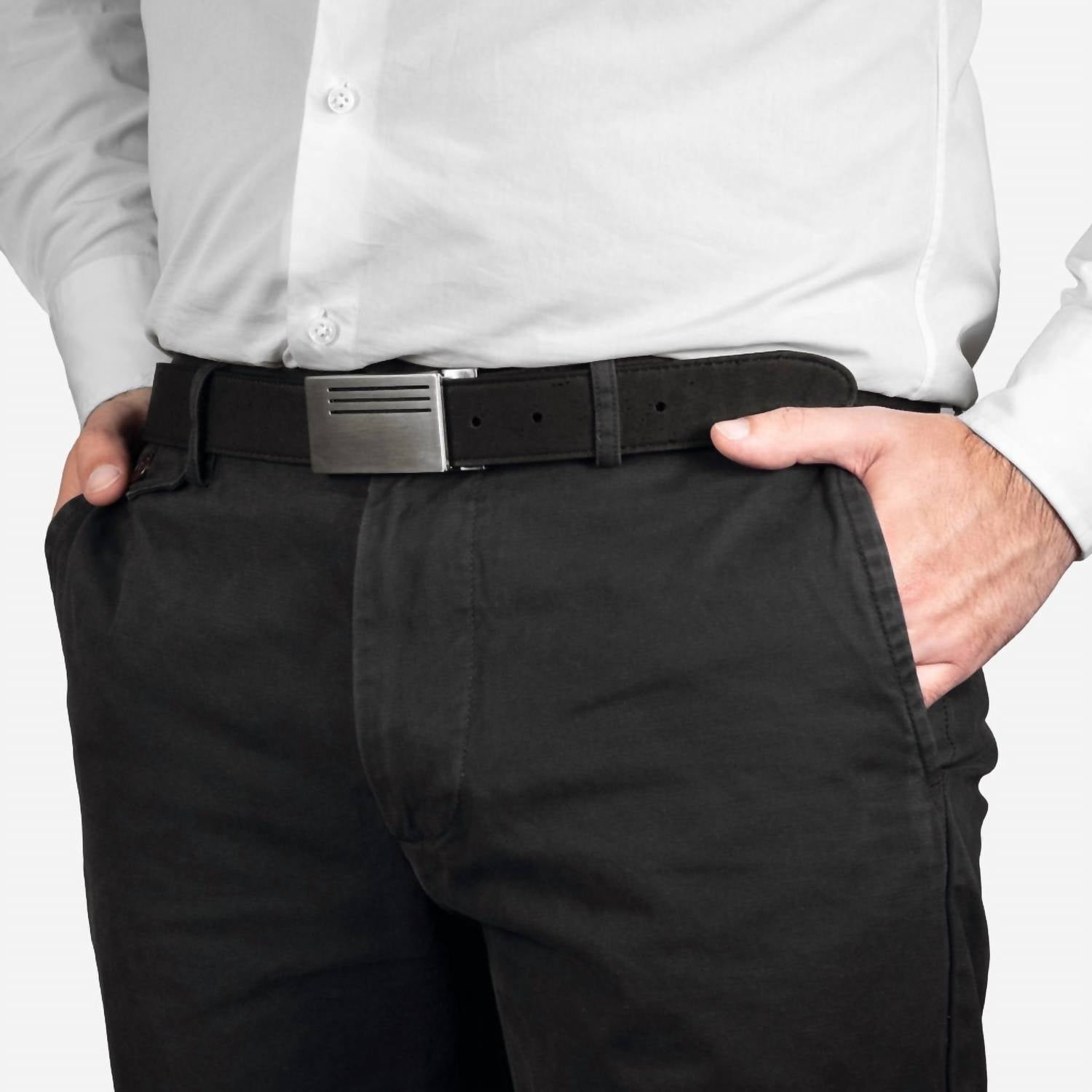 Corkor Men's Reversible Cork Belt in brown - men's accessory - view 5