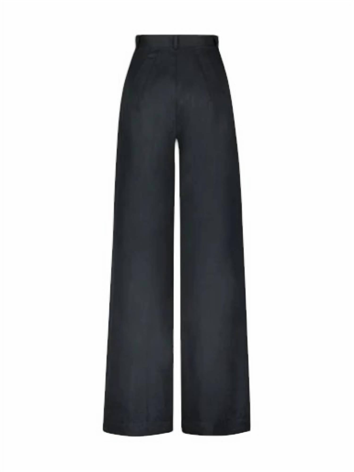 Matthew Bruch - Button Pleated Trouser