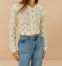 Farm Rio - Mix Lace Stitch Cardigan