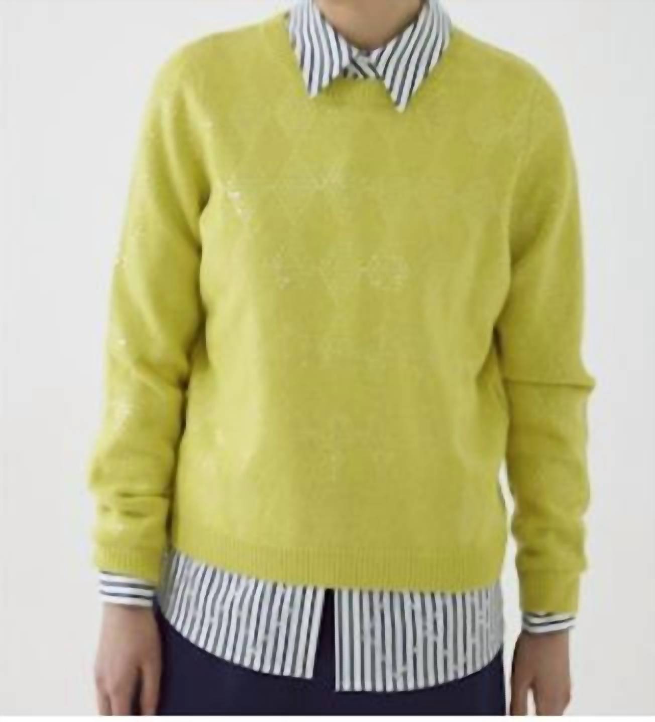 EXQUISE Arcadia Sequin Sweater in neon - women's sweater