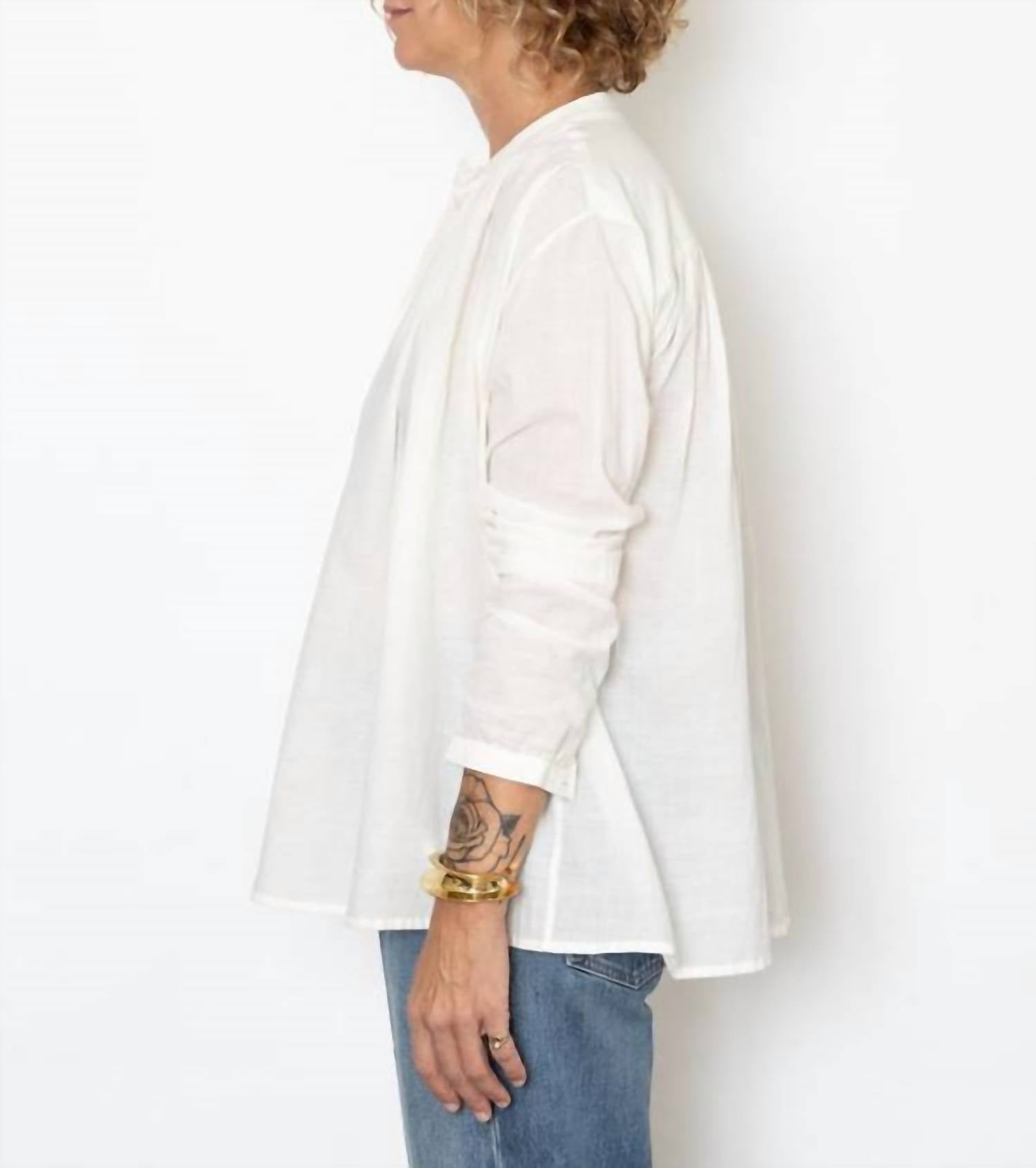 Mii Collection - 3/4 Sleeves Nathalie Blouse