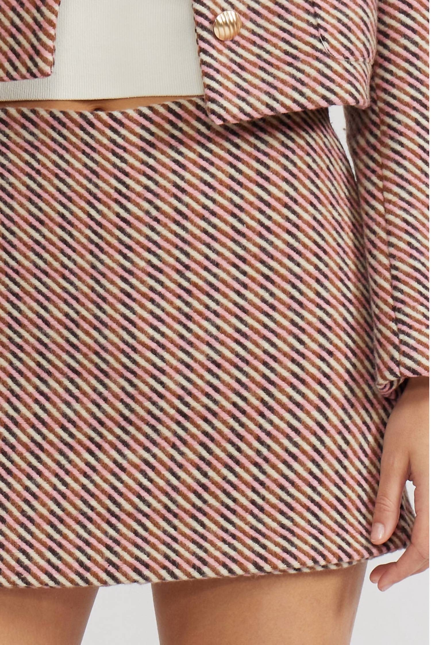 Lucy Paris - Mado Tweed Skort