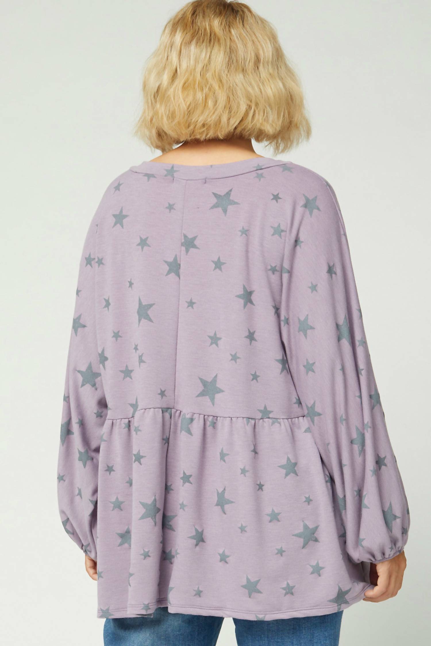 Entro - Star Peplum Top