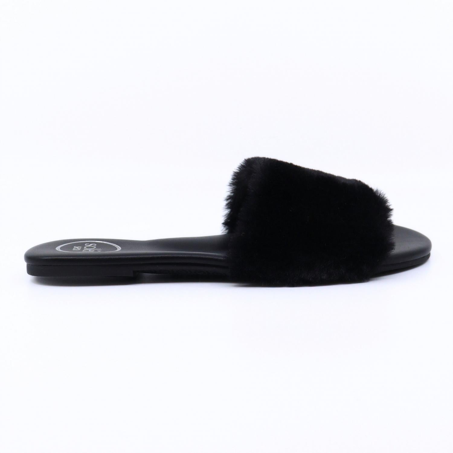solei sea Women's Ziela Slippers in black - women's shoe - view 5