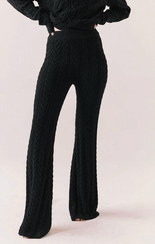 Chaser - Women's Rhym Cable Knit Pant