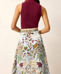 Marie Oliver - Mazie Mock Neck Sleeveless Top