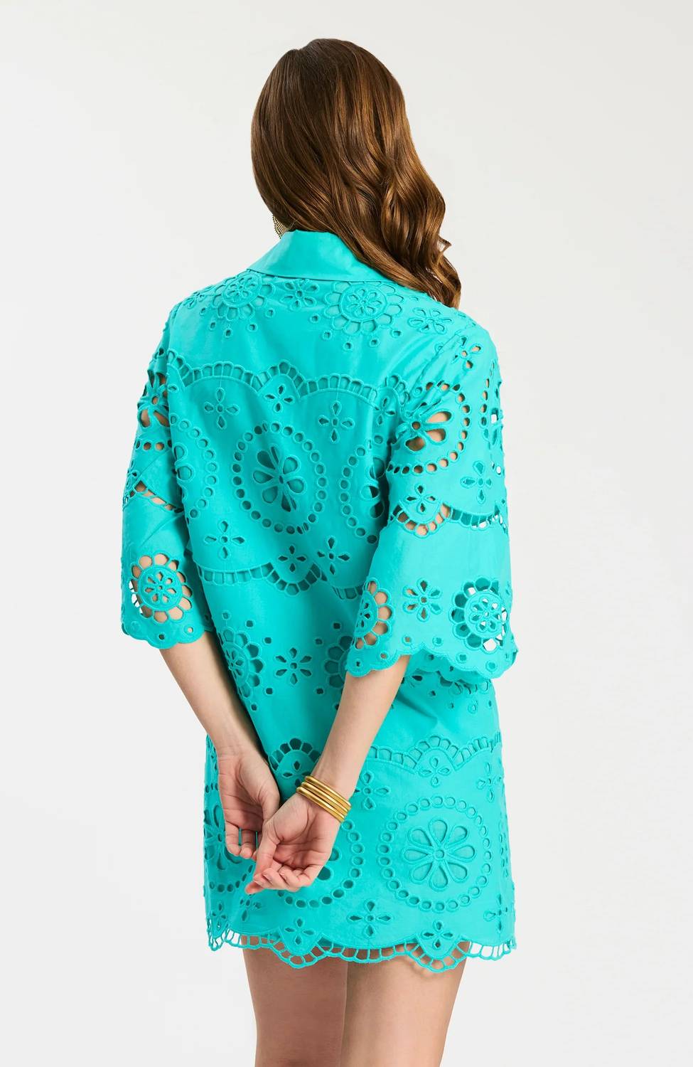 Tyler Boe - Penny Eyelet Tunic Dress