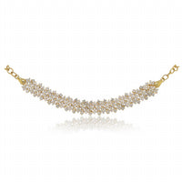 Diana M Jewels - 3.00 Cts Diamond Cluster Bar Link Bracelet