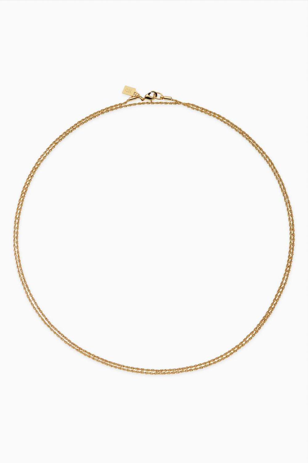 DOUBLE ROPE CHAIN NECKLACE