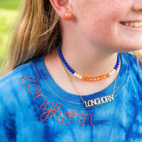 Golden Thread - Women's Texas Longhorns Nameplate Layering Necklace