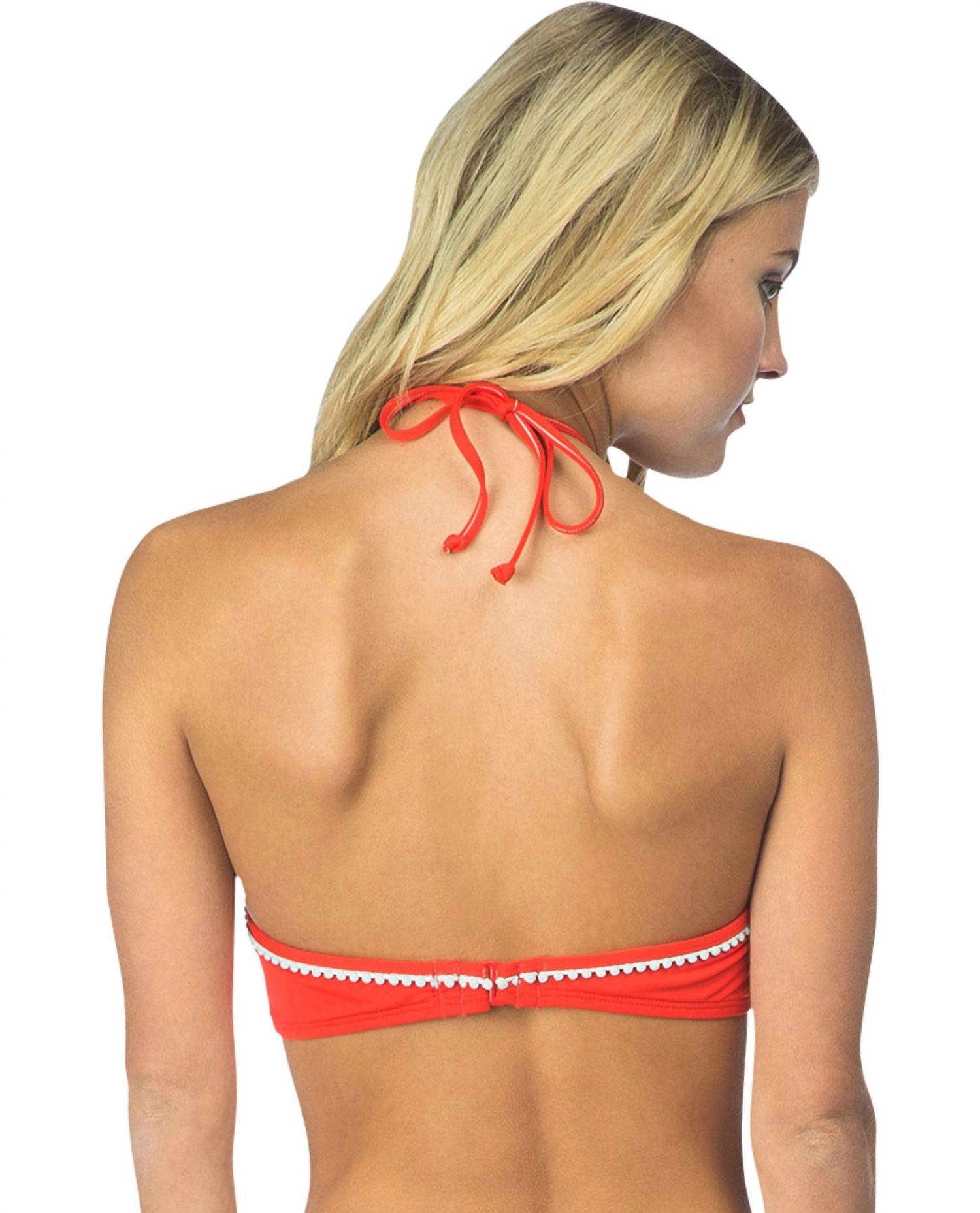 Bikini Lab - Embroidered Triangle Bikini Top