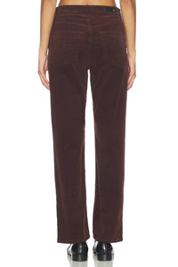 AG Jeans Brinley Jeans in coffee bean - women's jeans - alternate view