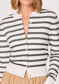 Astr - Tawni Stripe Cardigan