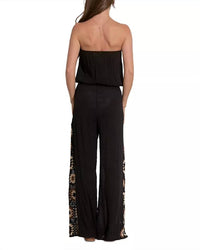 Elan - Strapless Jumper With Crochet Detail