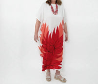 Sylca Designs - Fiery Bloom Maxi Dress
