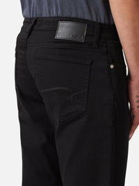 mavi Zach Straight Jeans in black feather blue - men's jeans - view 4