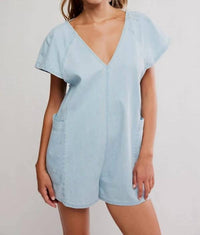 Free People - Fall Denim Romper