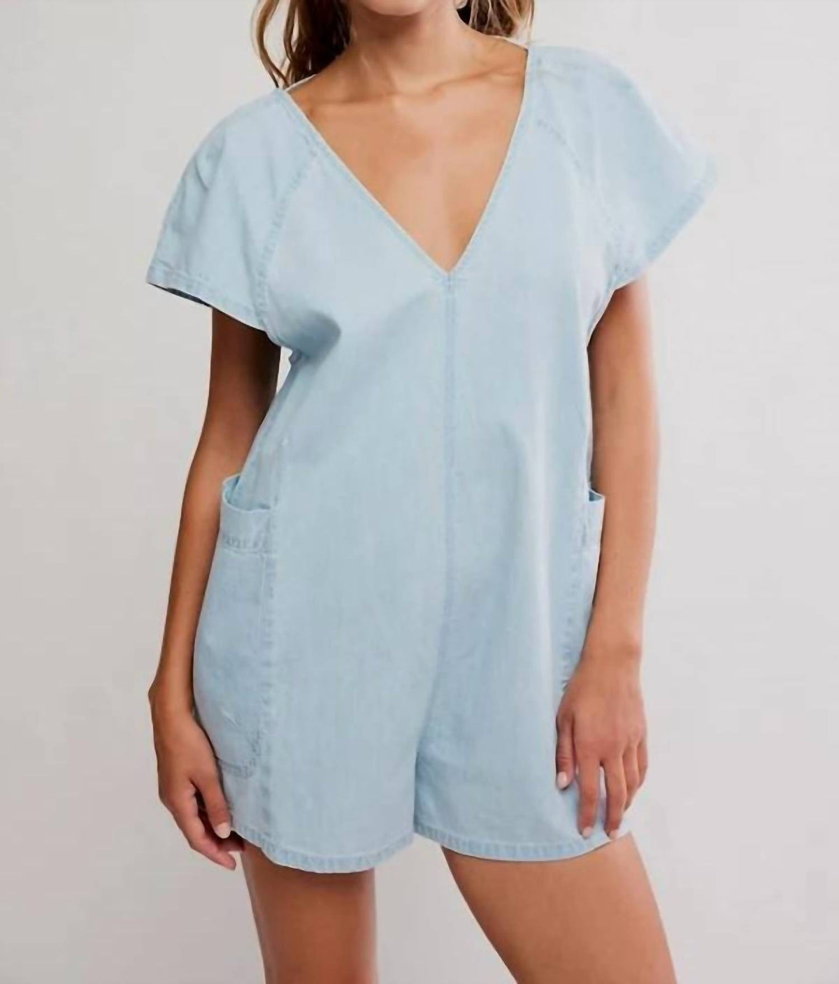 Free People - Fall Denim Romper