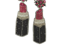Allie Beads - Women's Lipstick Earrings