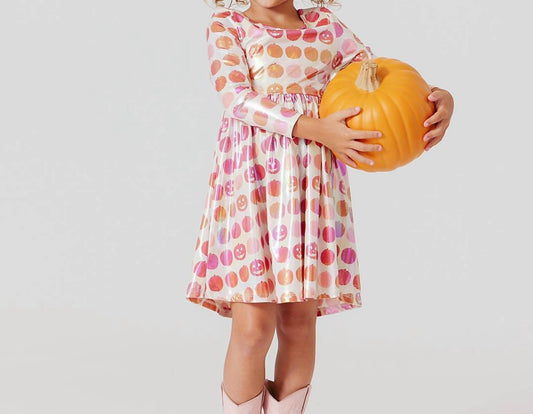 Pink Chicken - Girls Lame Steph Dress