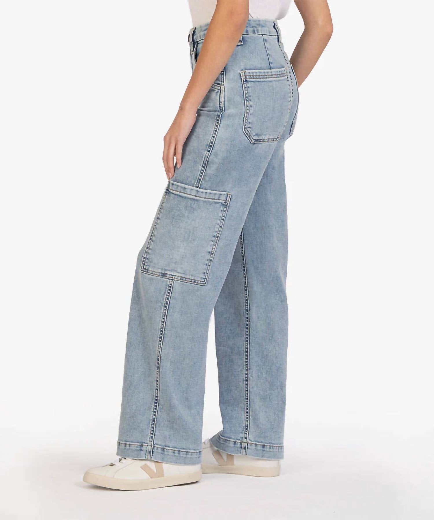 Kut From The Kloth - Jodi High Rise Wide Leg Carpenter Jean