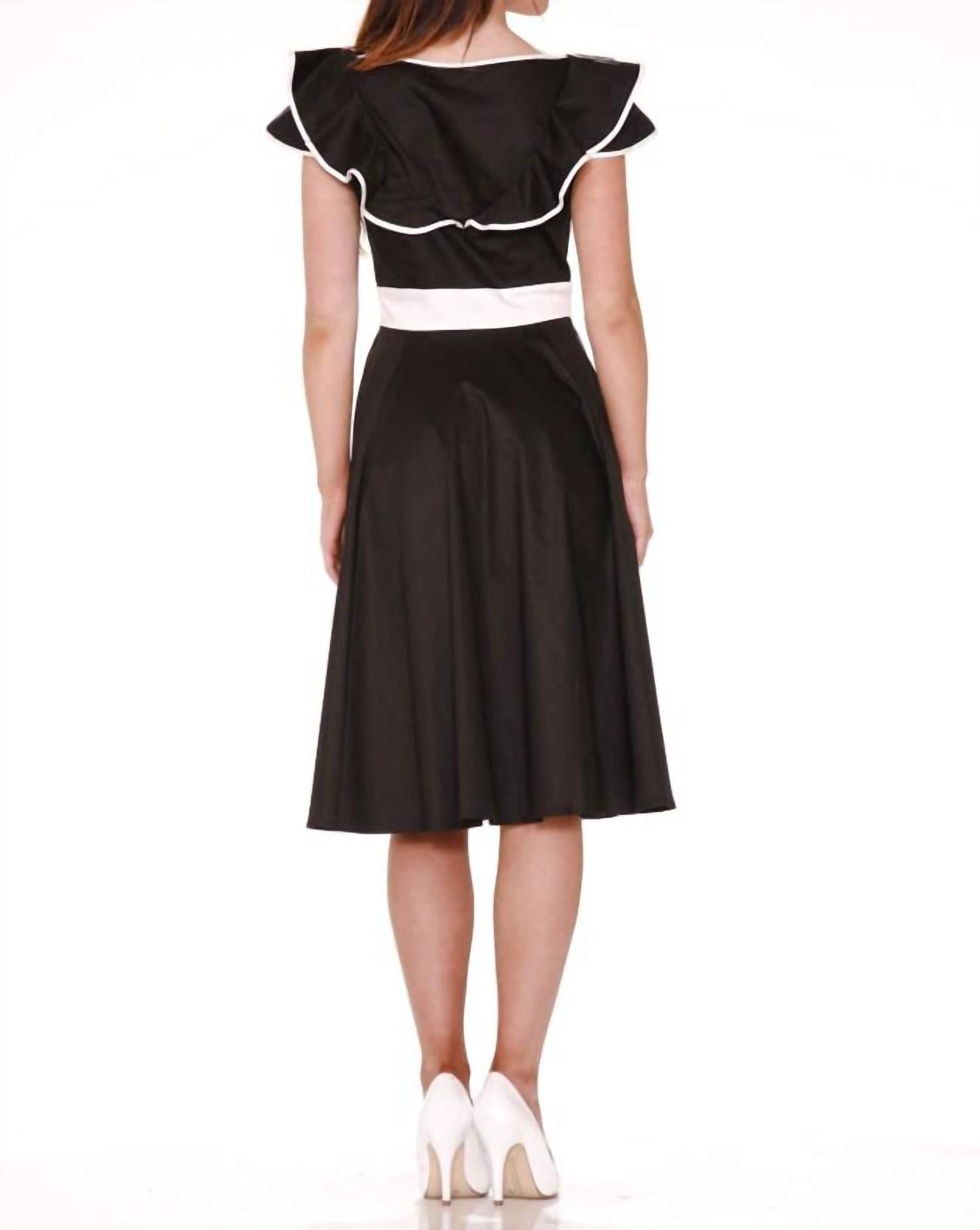 Orchid Bloom - Arianna Swing Dress