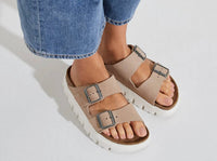 Birkenstock - Women's Papillio Arizona Chunky Suede Leather Sandals