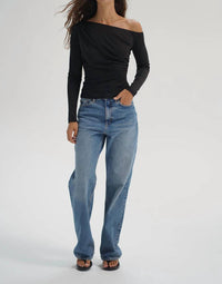 Lna - Panama Drape Top