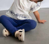 Mayoral - Embroidered Tee And Leggings Set