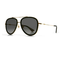 Gucci - Women's Aviator Polarized Sunglasses 0062s - 011
