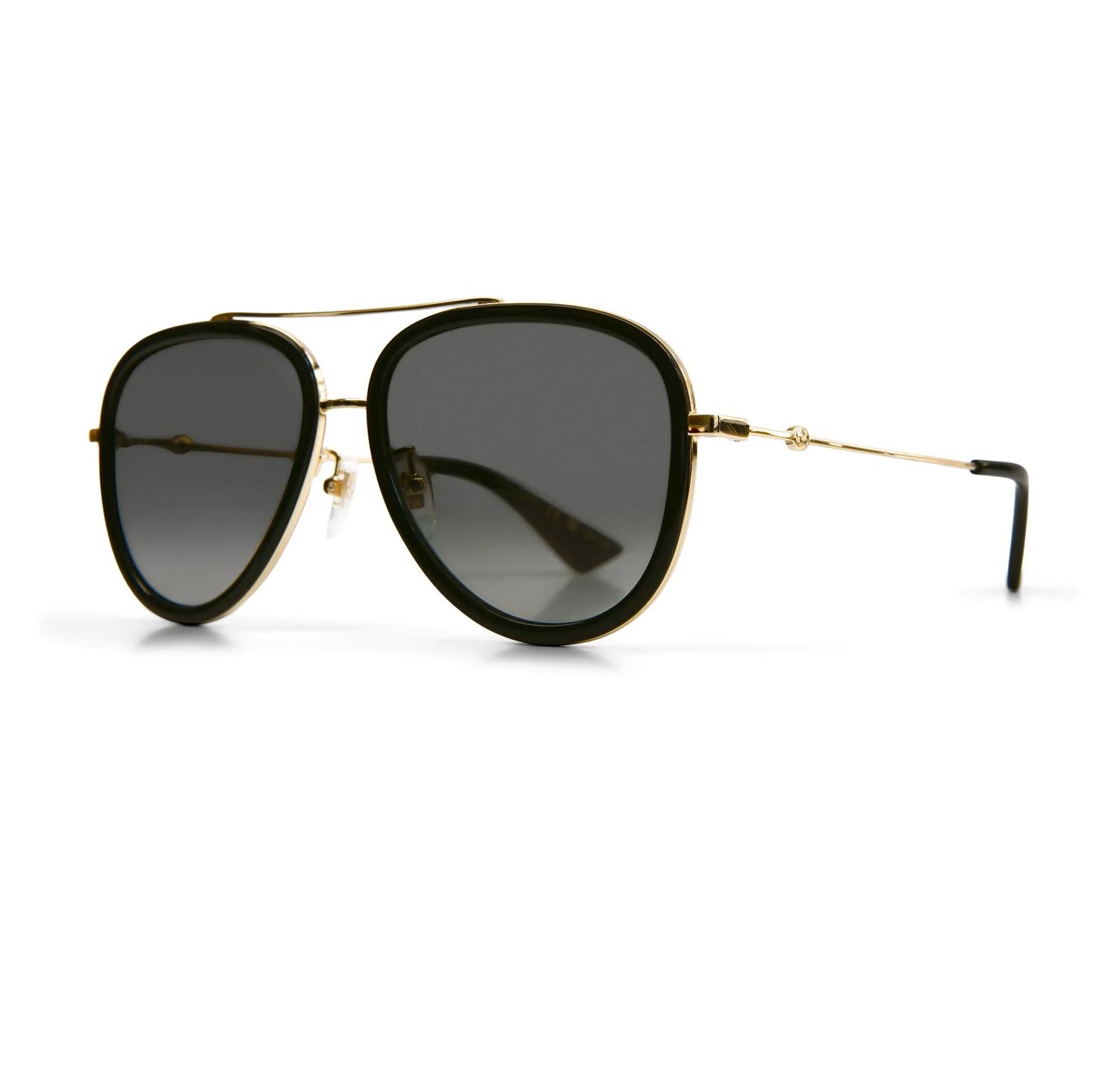 Gucci - Women's Aviator Polarized Sunglasses 0062s - 011