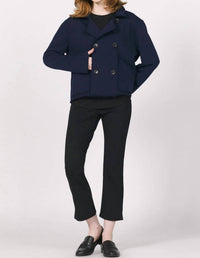 Another Love Velma Jacket in navy - women's jacket - alternate view
