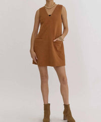 Entro - Women's Button Quilted Dress