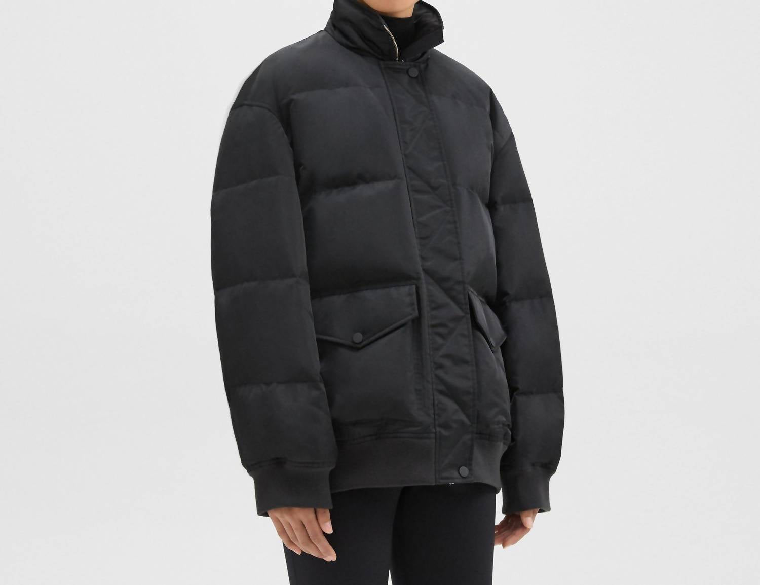Theory - Offset Puffer Jacket