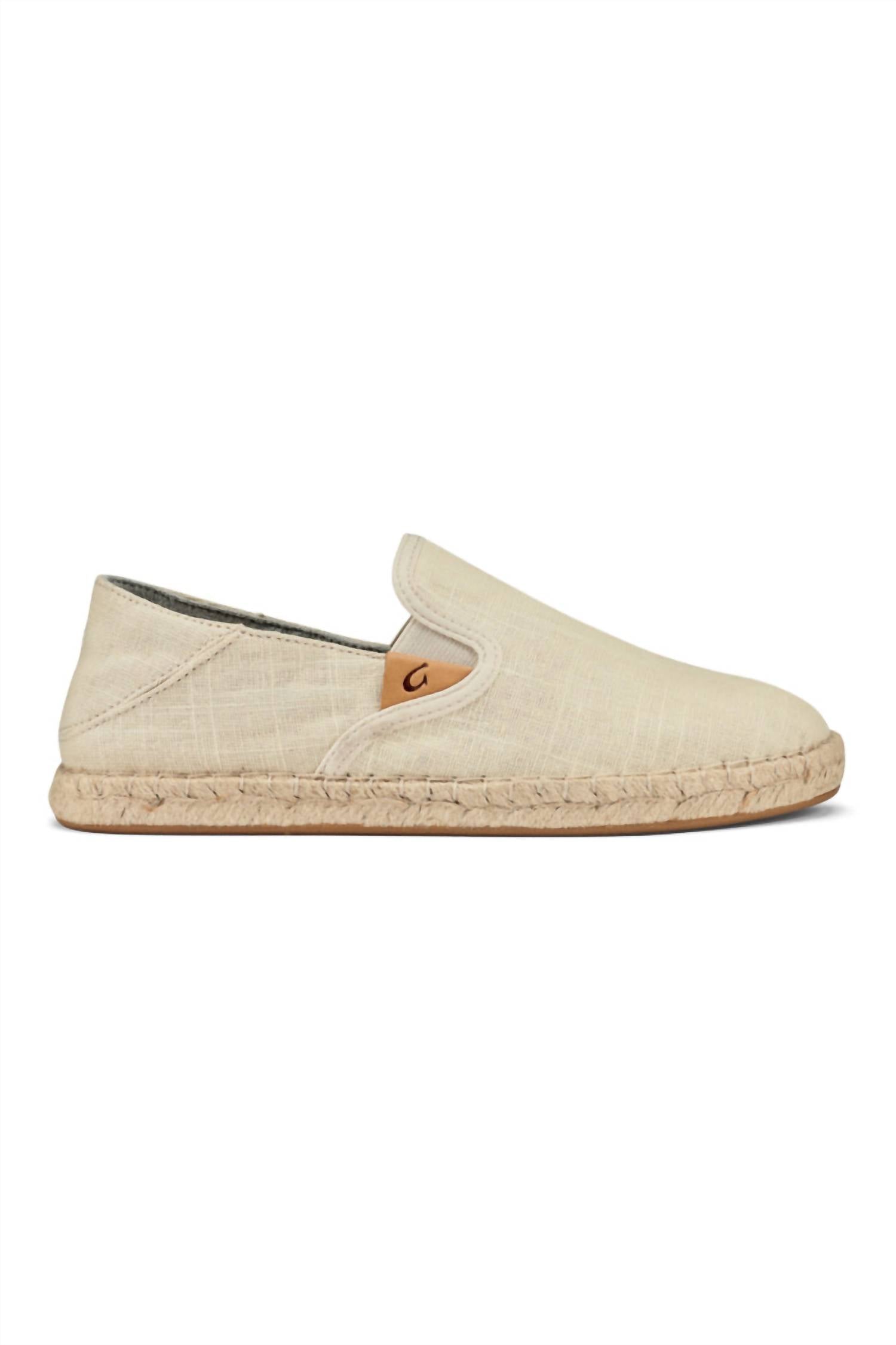 OluKai Women's Kaula Pa'a Kapa Espadrille Shoe in tapa 2020 - women's shoe